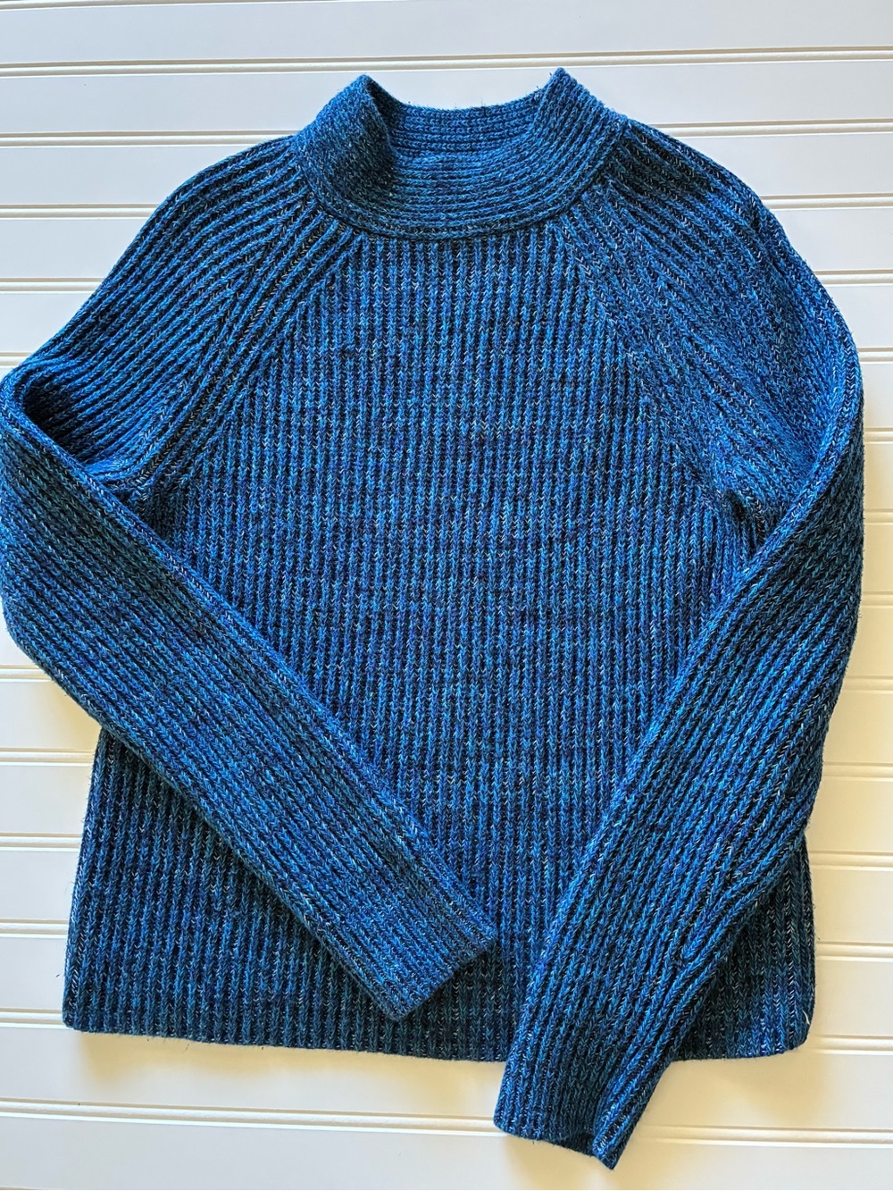 Banana Republic women Ribbed Mock-Neck Sweater